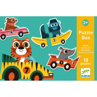 Djeco Racing Cars Puzzle Duo