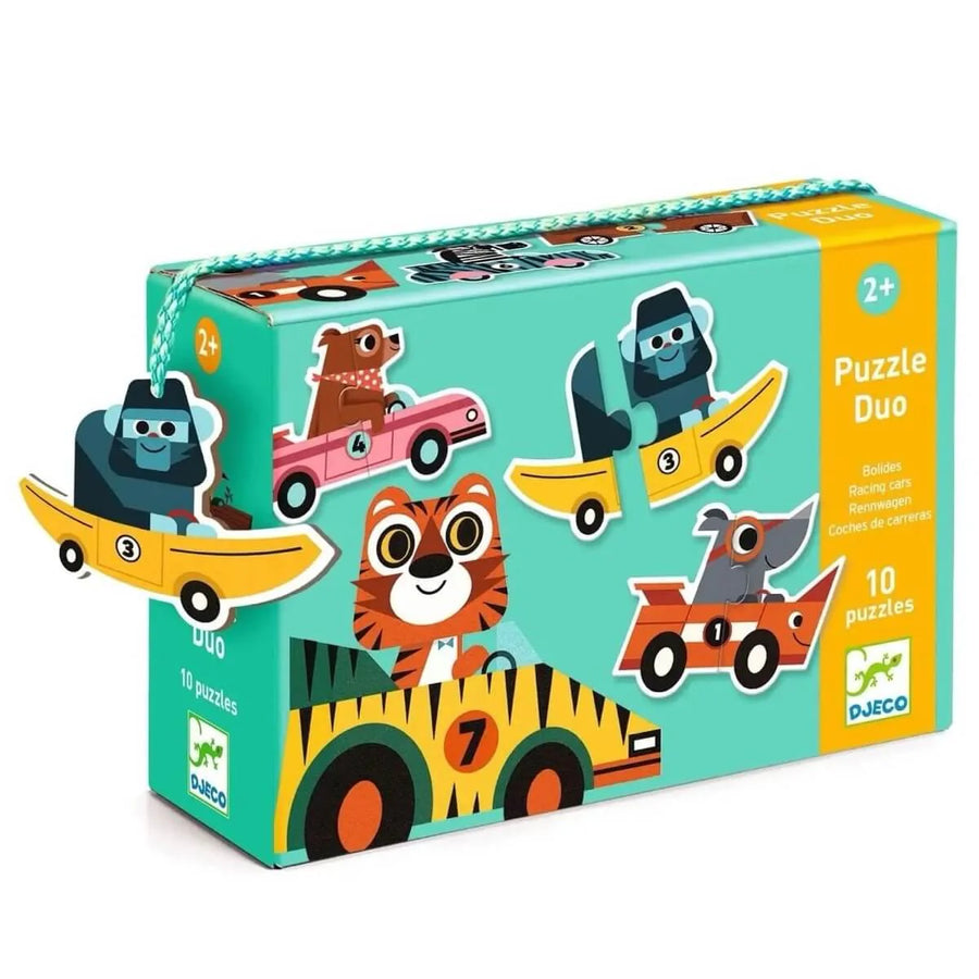 Djeco Racing Cars Puzzle Duo
