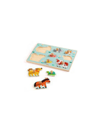 Djeco Dog /n/ Co Wooden Puzzle