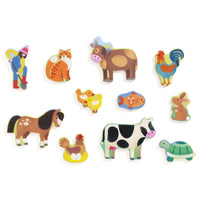 Djeco Campo Puzzlo Wooden Puzzle