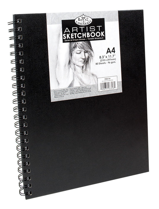 Royal & Langnickel Large Black Sketchbook