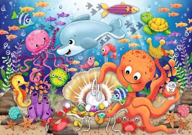 Ravensburgr Fishie's Fortune 24 Piece Floor Puzzle