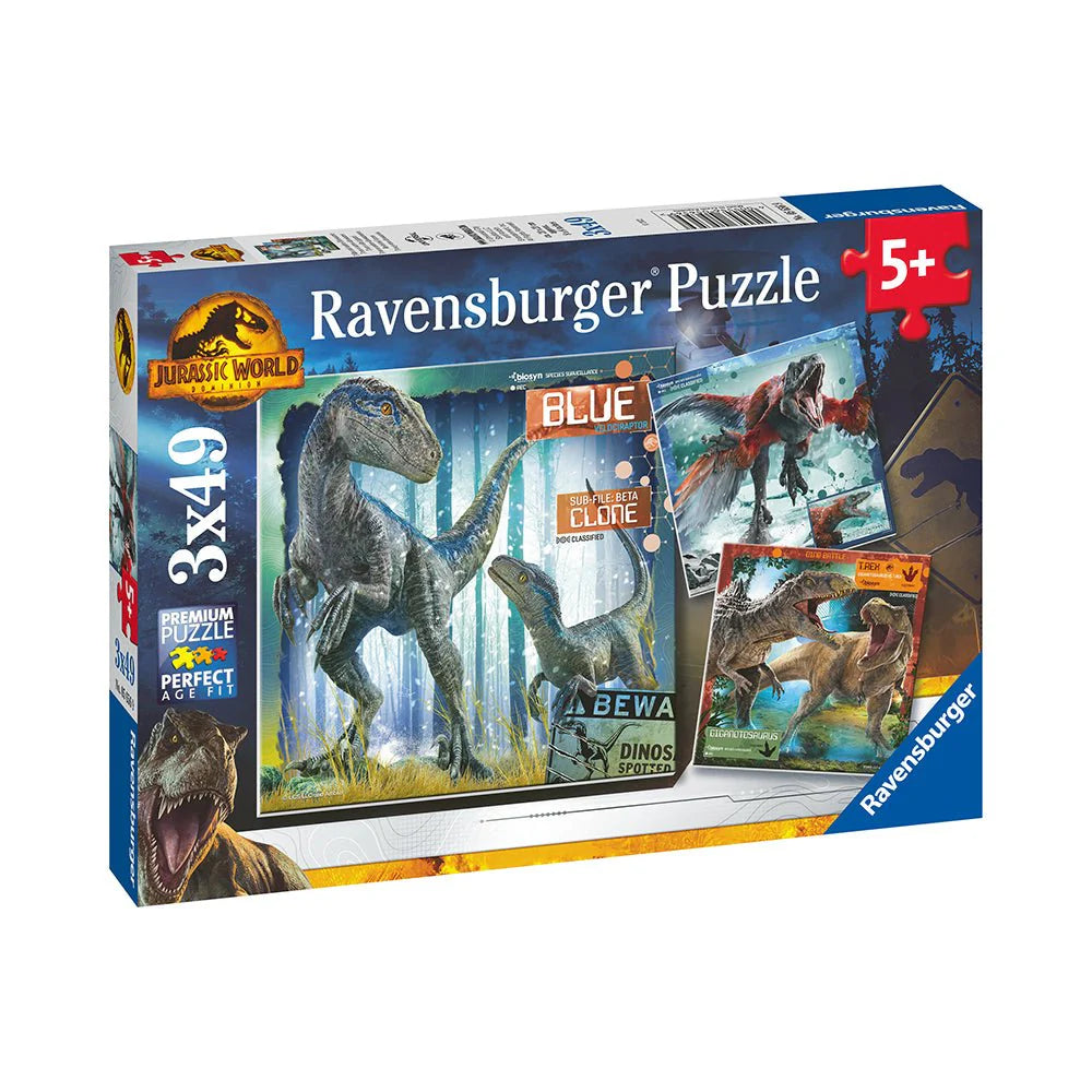 Ravensburger Jurassic World: Dominion 3 x 49 Piece Puzzle
