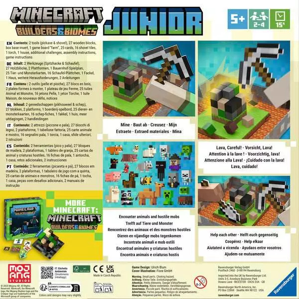 Minecraft Junior Builders & Biomes