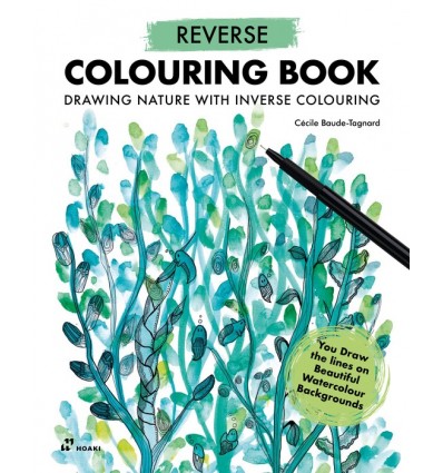 Hoaki Reverse Colouring Book
