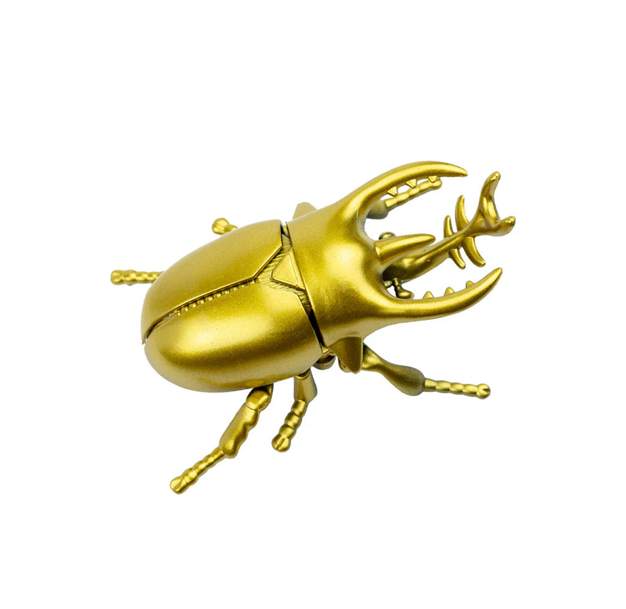 Wind Up Metallic Beetle