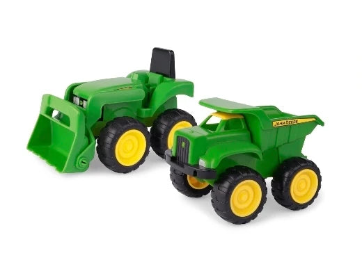 TOMY John Deere Sandbox Dump Truck & Tractor 2/PK