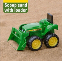 TOMY John Deere Sandbox Dump Truck & Tractor 2/PK