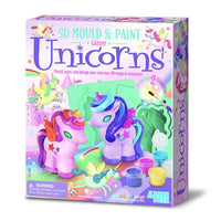 4M 3D Mould & Paint Glitter Unicorns