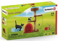 Schleich Fram World Playtime with Cats