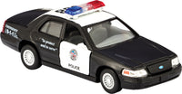 Die-Cast Police Pull Back