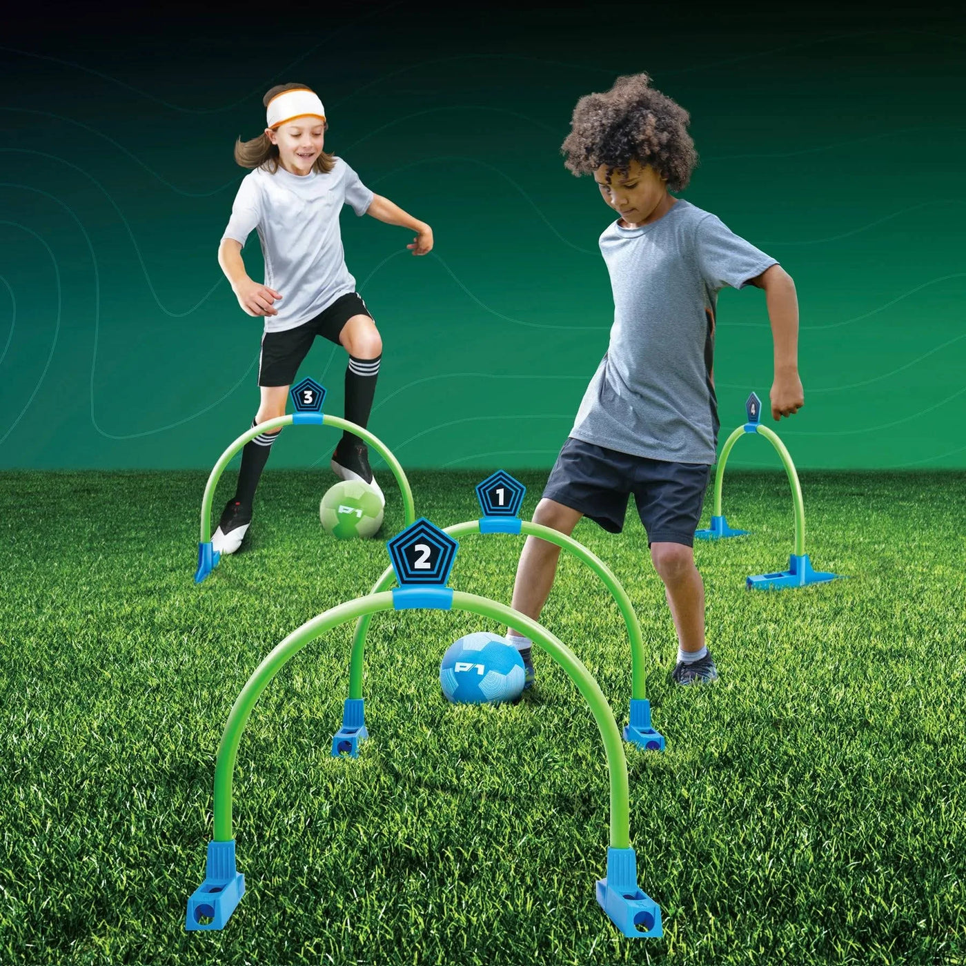 P1 By Hape Kick Croquet Strike