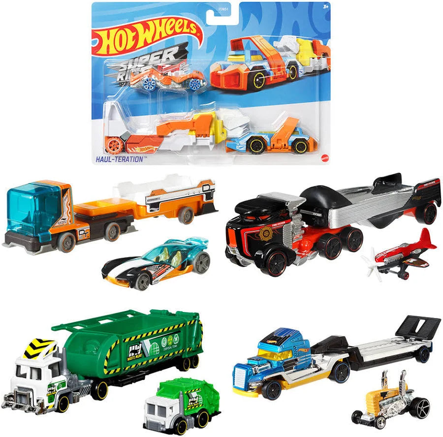 Hot Wheels Die Cast Super Rigs Assorted