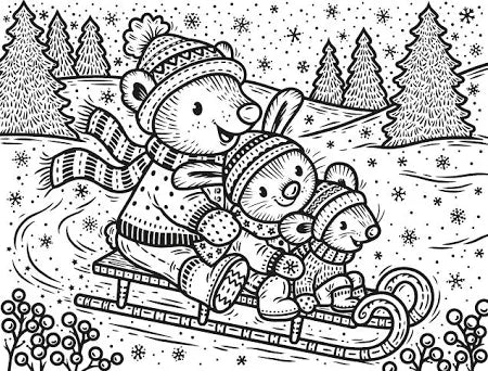 Usborne Magic Painting Christmas Cards - 10 Cards