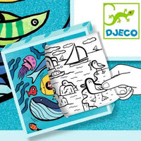 Djeco Ocean Colouring Activity