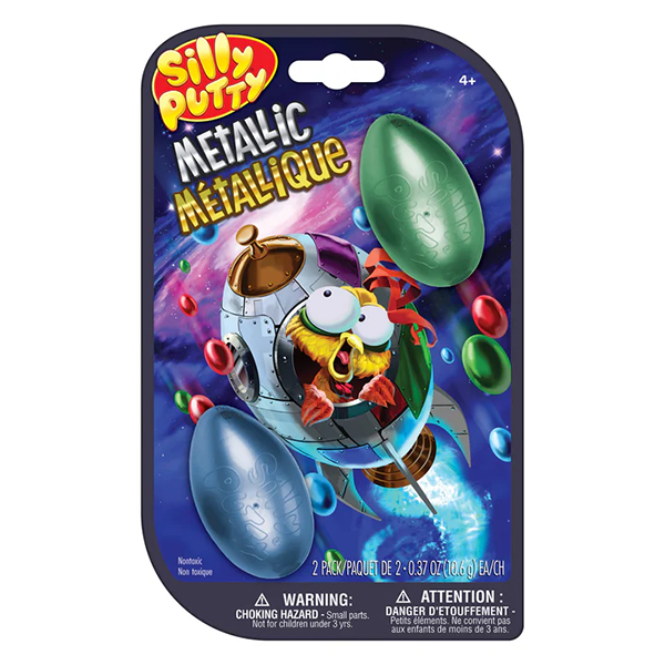 Silly Putty Metallic 2 Pack