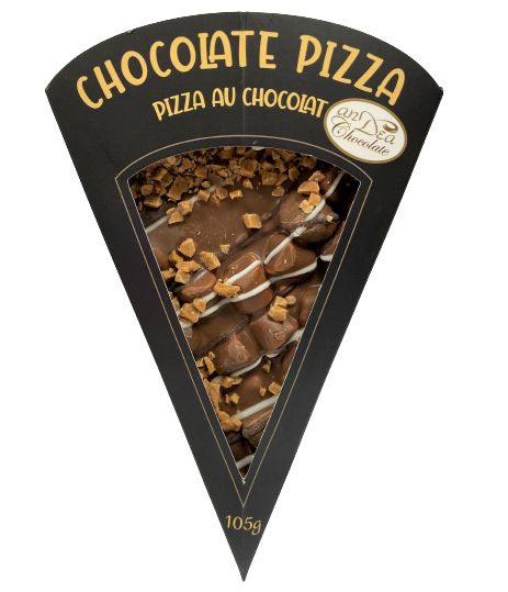 Andea Milk Chocolate Taffy Pizza Slice