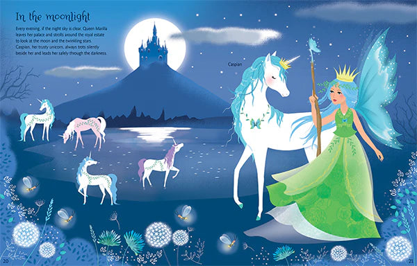 Usborne Unicorns & Mermaids Sticker Dolly Dressing
