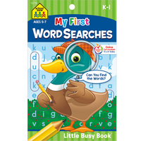 School Zone My First Word Searches