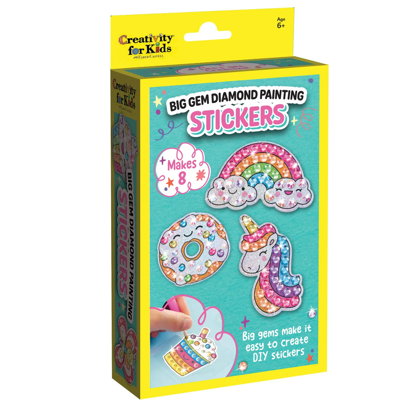 Creativity For Kids Big Gem Diamond Painting Sticker Kit