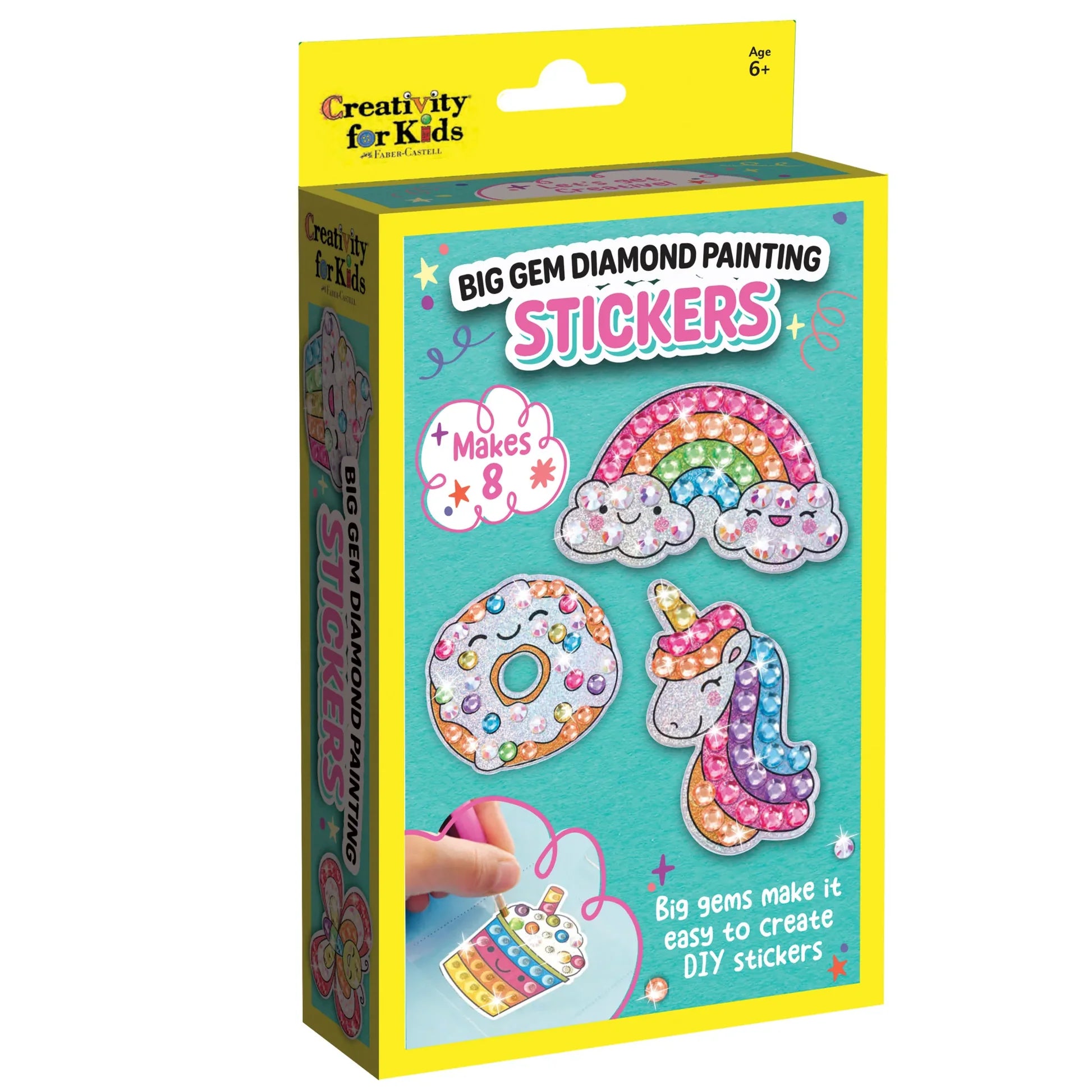 Creativity For Kids Big Gem Diamond Painting Sticker Kit