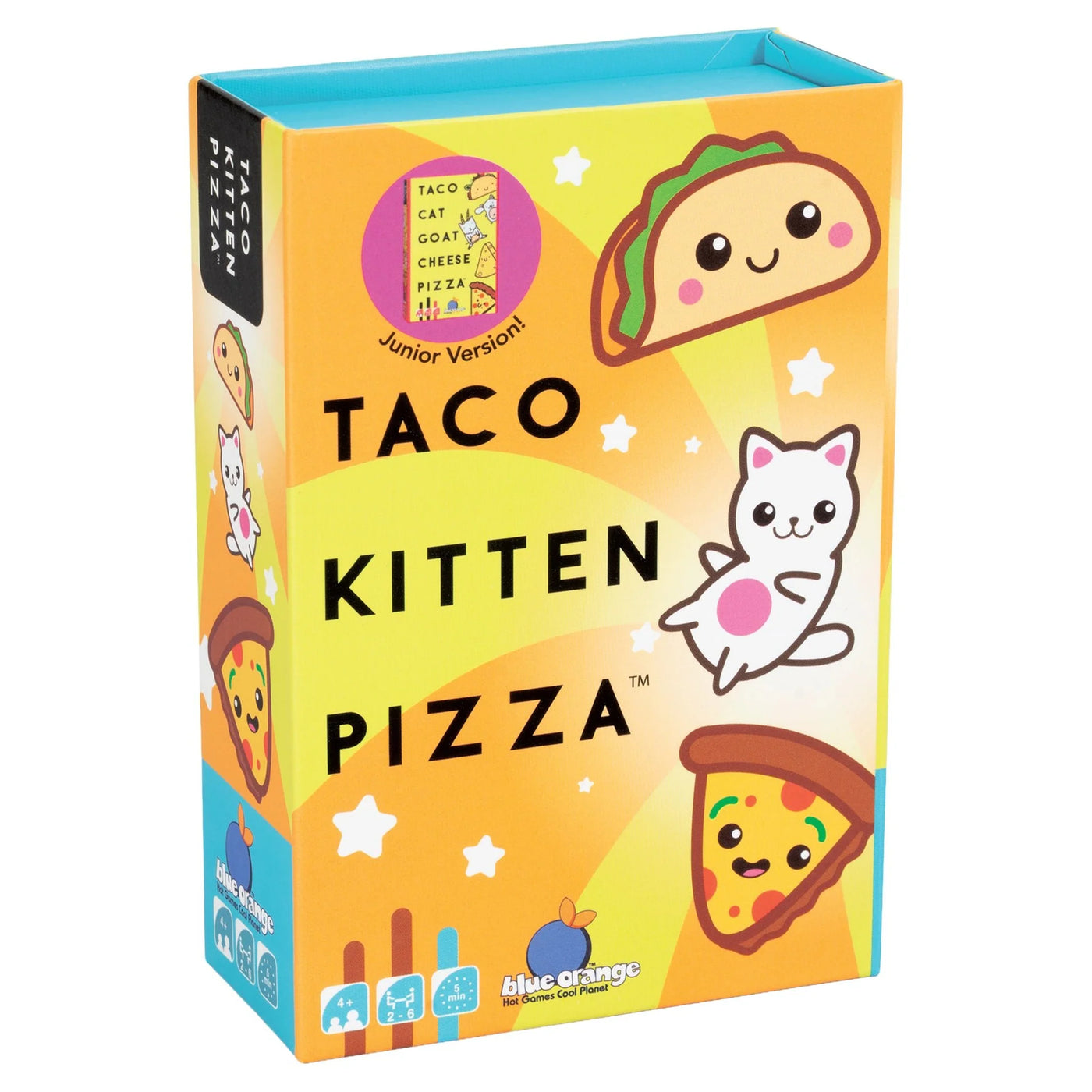 Blue Orange Taco Kitten Pizza