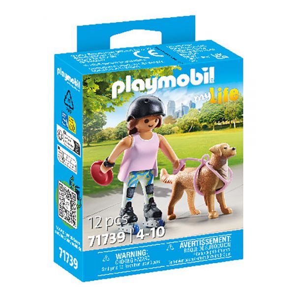 Playmobil Skater With Retriever 71739