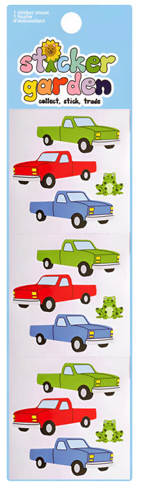 My Sticker Garden Glitter Truck