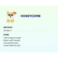 Ty Beanie Boo Honeycomb