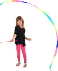 Rainbow Ribbon Wand