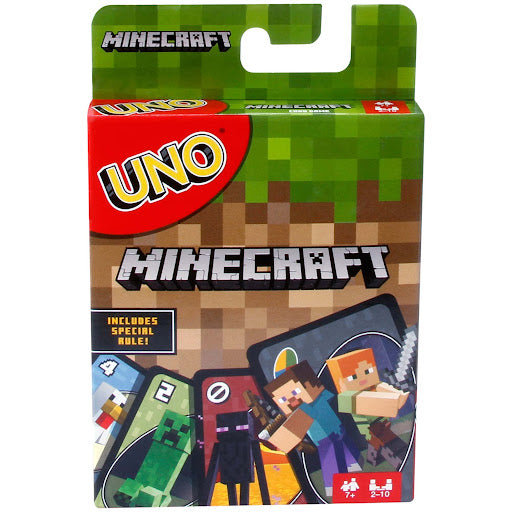 Mattel Minecraft Uno