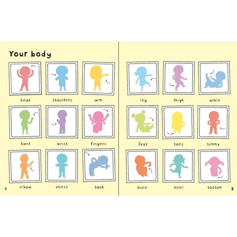 Usborne First Sticker Book Your Body