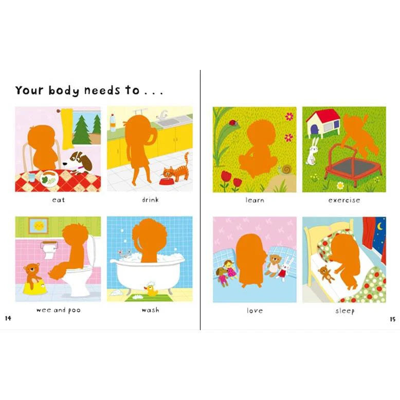 Usborne First Sticker Book Your Body