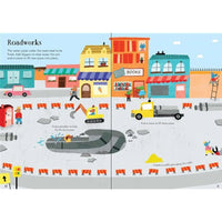 Usborne Little First Stickers Diggers and Cranes