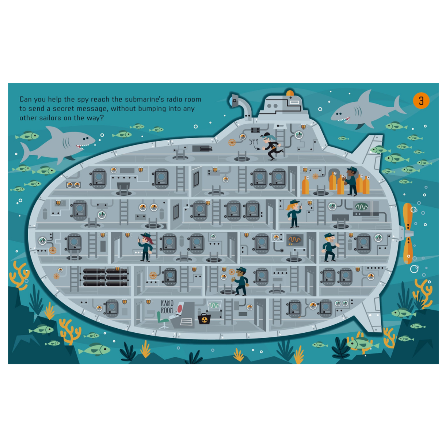 Usborne Minis Spy Maze Puzzles