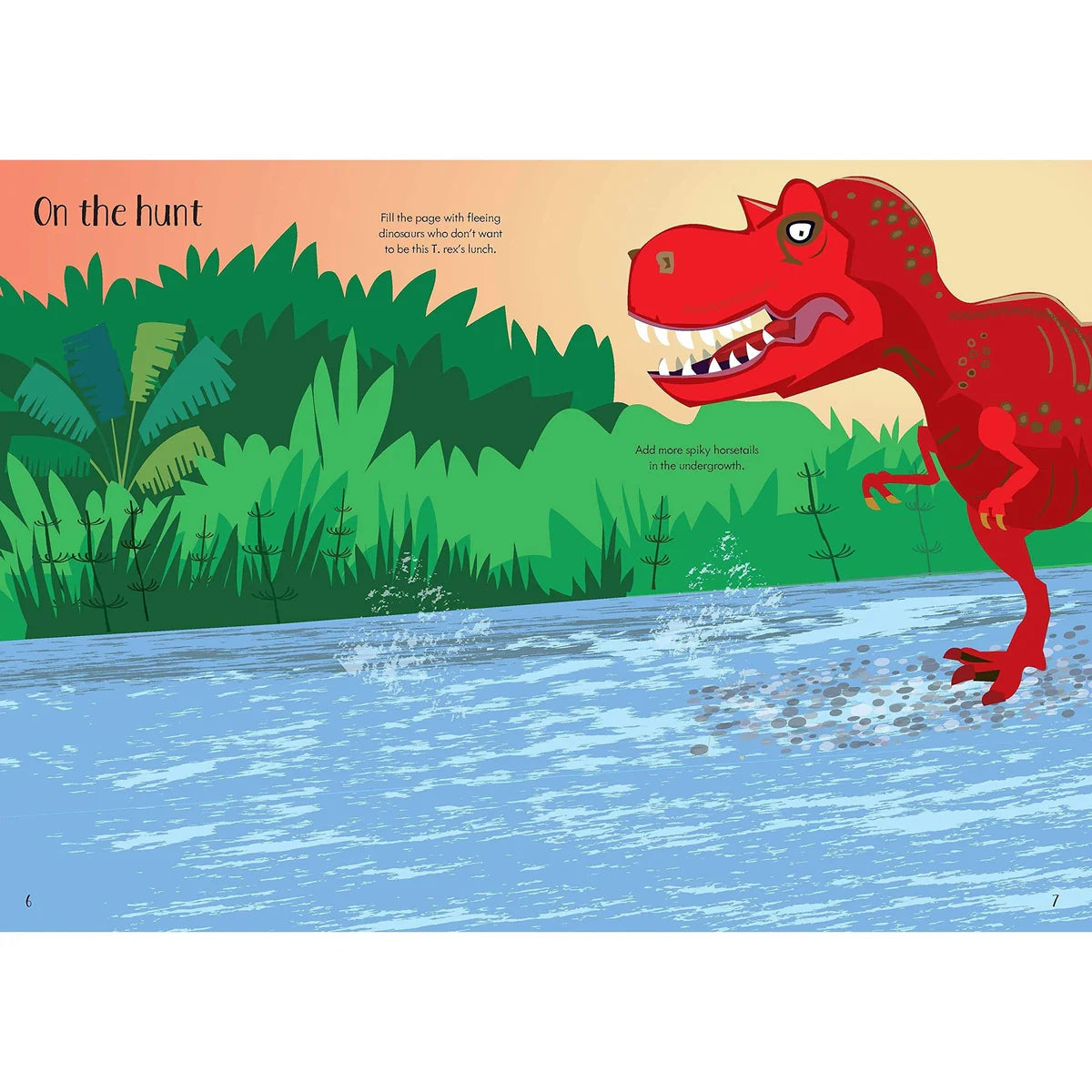 Usborne Little First Stickers Dinosaurs