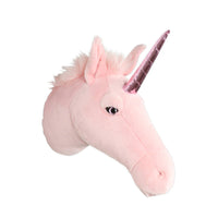Wild & Soft Pink Unicorn Head Large