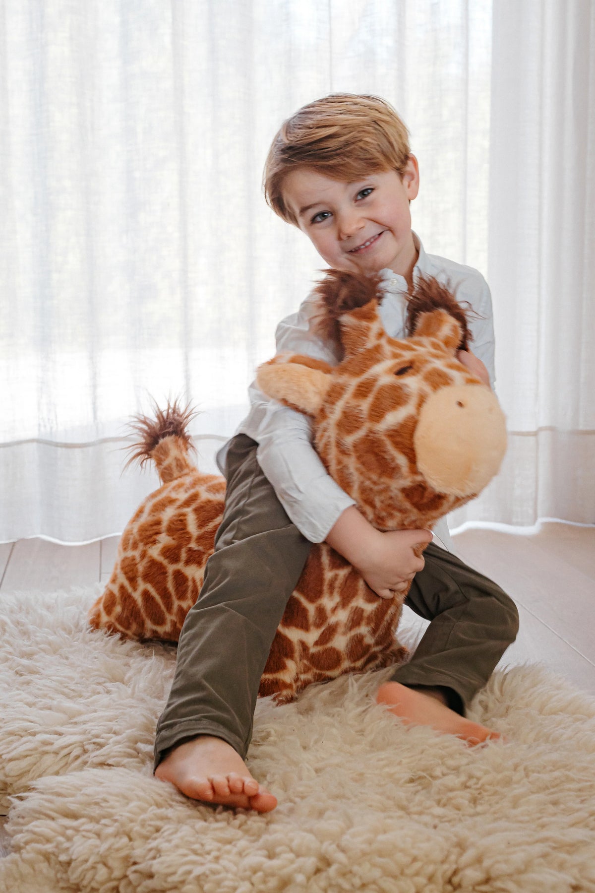 Wild & Soft Bouncy Giraffe