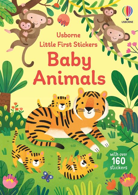 Usborne Little Stickers Baby Animals