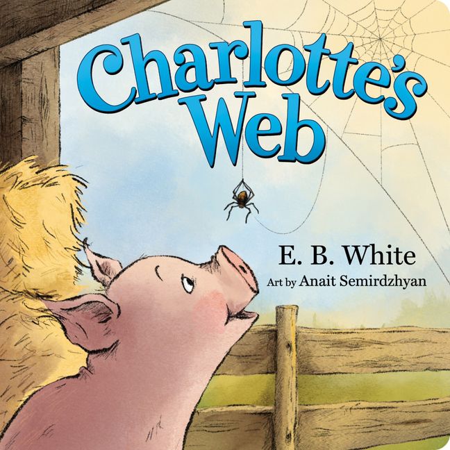 E.B. White Charlotte's Web Board Book