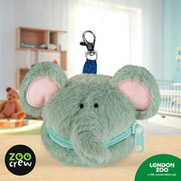 Zoo Crew Elephant Zippazoo Bag Buddies